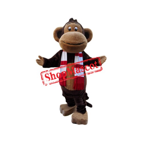 Superb Friendly Monkey Mascot Costume