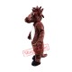 Fierce Brown Horse Mascot Costume Fierce Brown Horse Mascot Costume