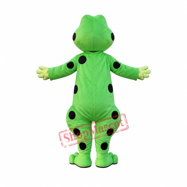 Wild Green Frog Mascot Costume Wild Green Frog Mascot Costume
