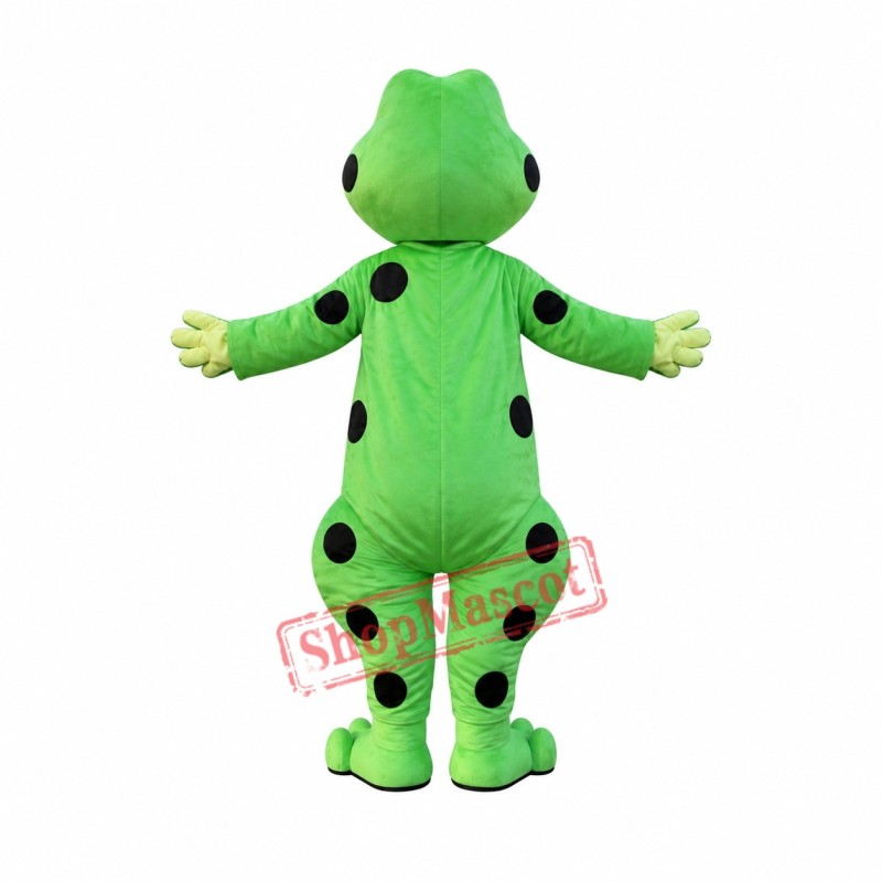 Wild Green Frog Mascot Costume Wild Green Frog Mascot Costume