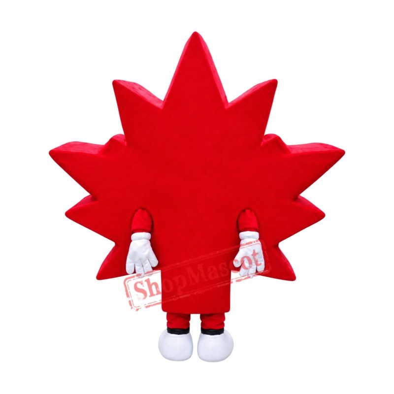 Superb Maple Leaf Mascot Costume
