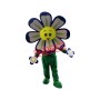 Blue Flower Mascot Costume