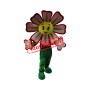 Red Flower Mascot Costume