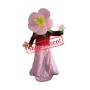 Pink Flower Mascot Costume