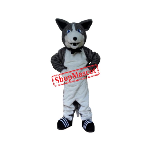 Superb Husky Mascot Costume