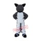 Superb Husky Mascot Costume Superb Husky Mascot Costume