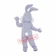 Superb Grey Bunny Mascot Costume Superb Grey Bunny Mascot Costume
