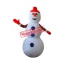 Superb Christmas Snowman Mascot Costume
