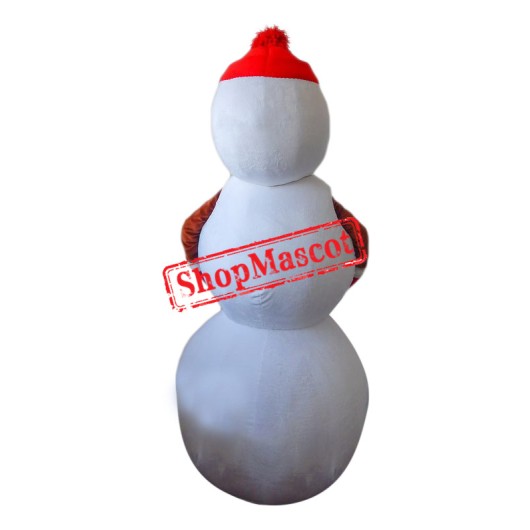 Superb Christmas Snowman Mascot Costume