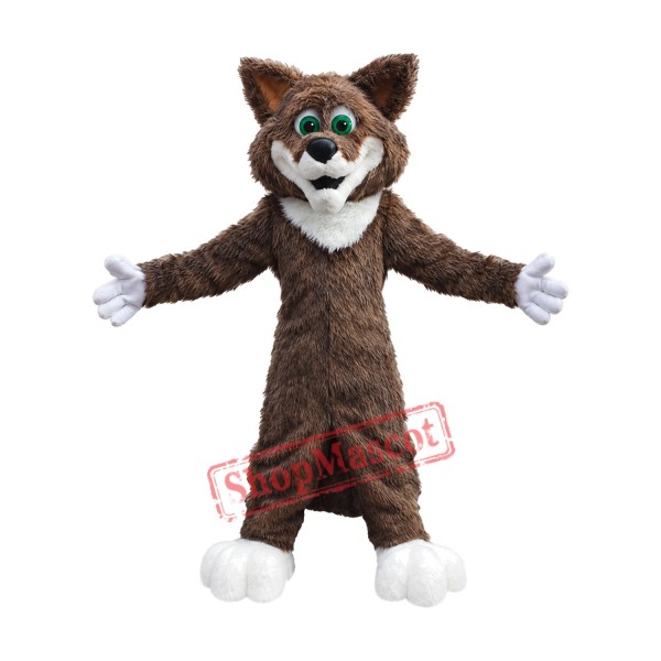 Superb Friendly Fox Mascot Costume