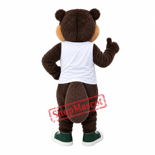 Superb School Beaver Mascot Costume