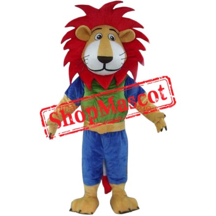Affordable Colorful Lion Mascot Costume