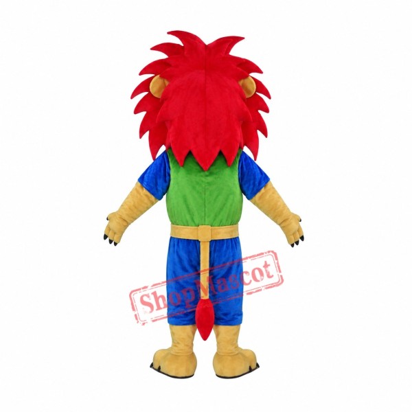 Affordable Colorful Lion Mascot Costume