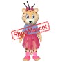 Affordable Girl Leopard Mascot Costume