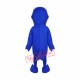 Superb Blue Shark Mascot Costume Superb Blue Shark Mascot Costume