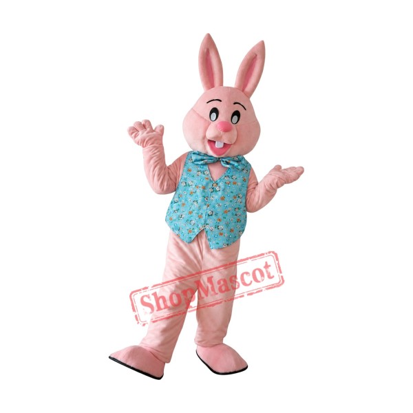 Affordable Pink Rabbit Mascot Costume