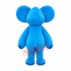 Superb Blue Elephant Mascot Costume Superb Blue Elephant Mascot Costume
