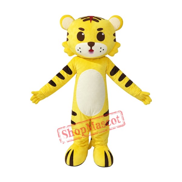 Affordable Little Tiger Mascot Costume Affordable Little Tiger Mascot Costume