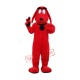 Affordable Red Dog Mascot Costume Affordable Red Dog Mascot Costume
