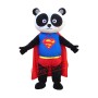 Super Hero Panda Mascot Costume