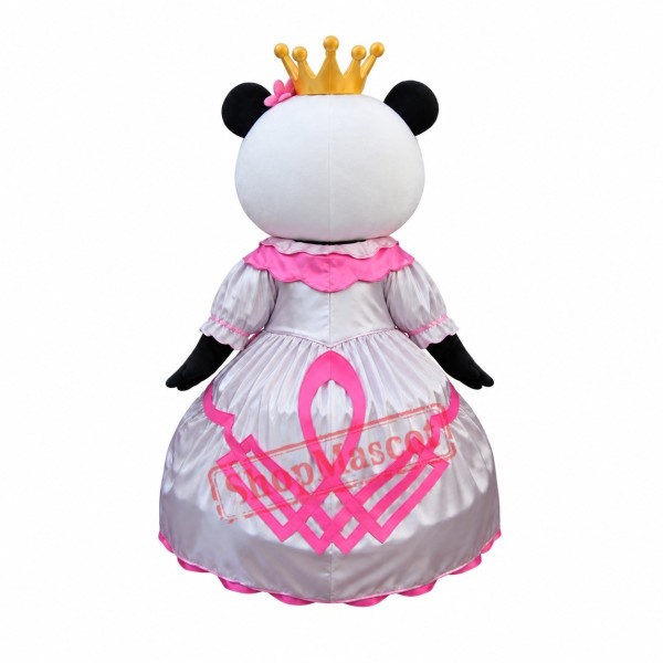 Princess Panda Mascot Costume Princess Panda Mascot Costume