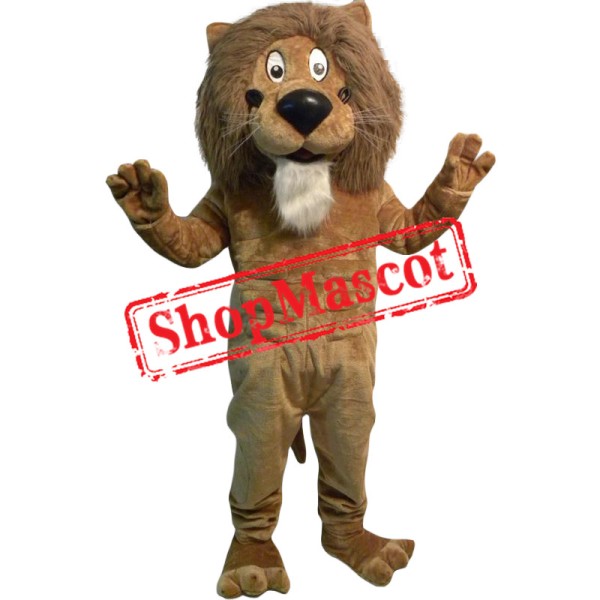 Superb Power Lion Mascot Costume