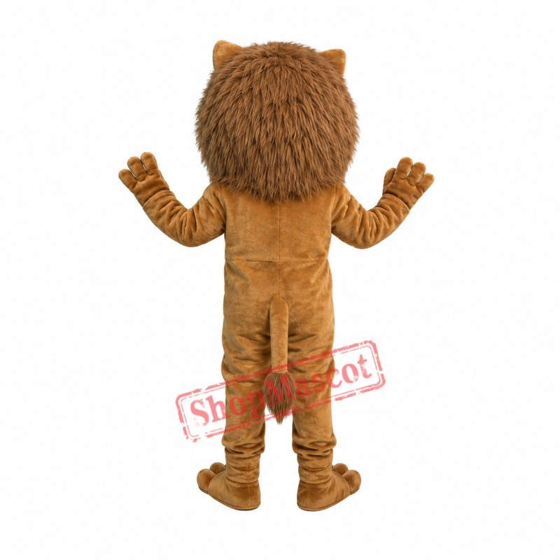 Superb Power Lion Mascot Costume