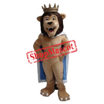 Power King Lion Mascot Costume