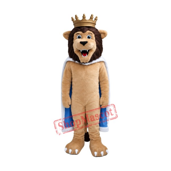 Power King Lion Mascot Costume