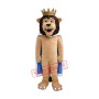 Power King Lion Mascot Costume