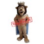 Power King Lion Mascot Costume