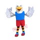 Superb College Eagle Mascot Costume Superb College Eagle Mascot Costume