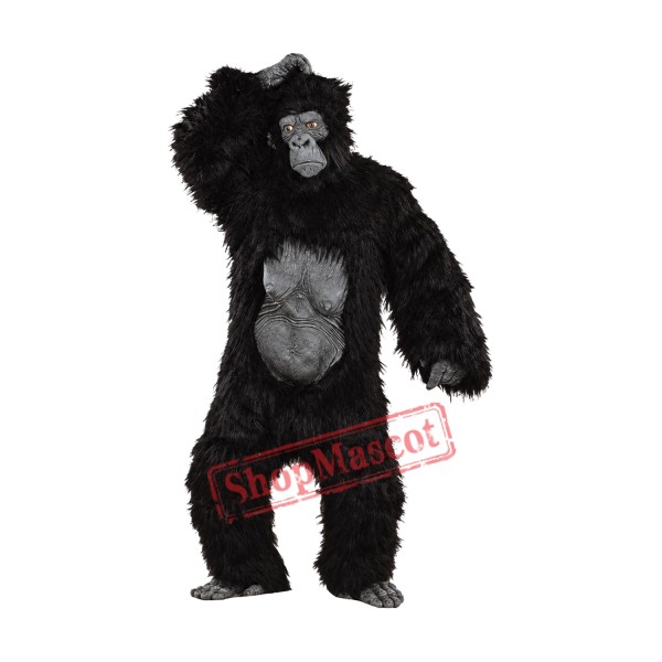 Black Gorilla Mascot Costume