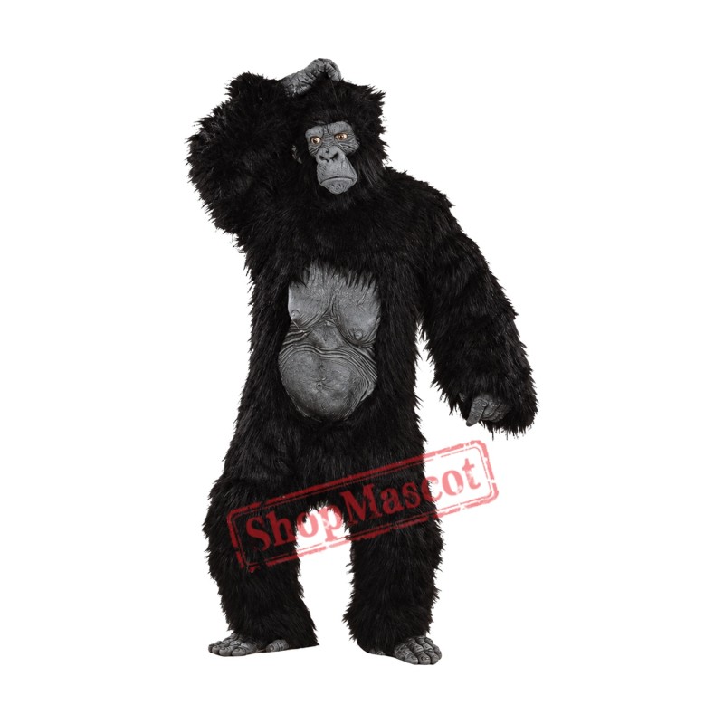 Black Gorilla Mascot Costume