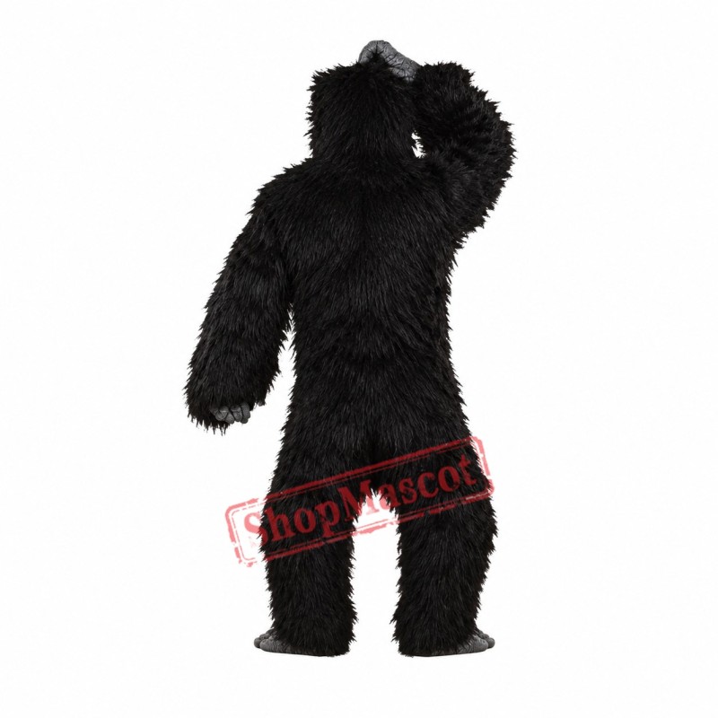 Black Gorilla Mascot Costume
