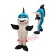 Blue Marlin Fish Mascot Costume Blue Marlin Fish Mascot Costume