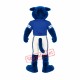 Superb Blue Panther Mascot Costume Superb Blue Panther Mascot Costume