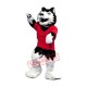 Superb College Wolf Mascot Costume