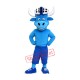 Lovely Blue Bull Mascot Costume Lovely Blue Bull Mascot Costume