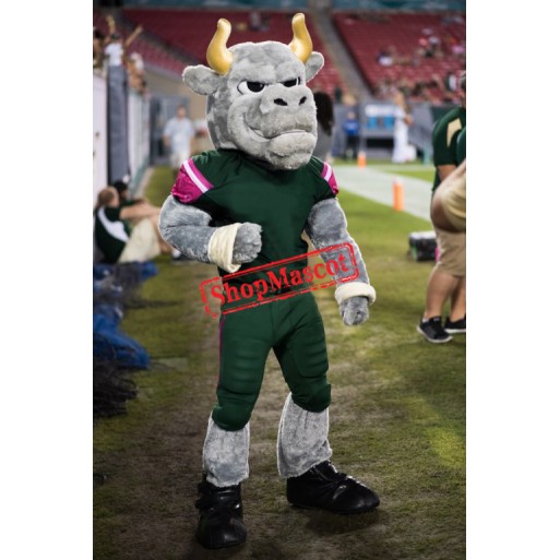 Superb Sport Bull Mascot Costume