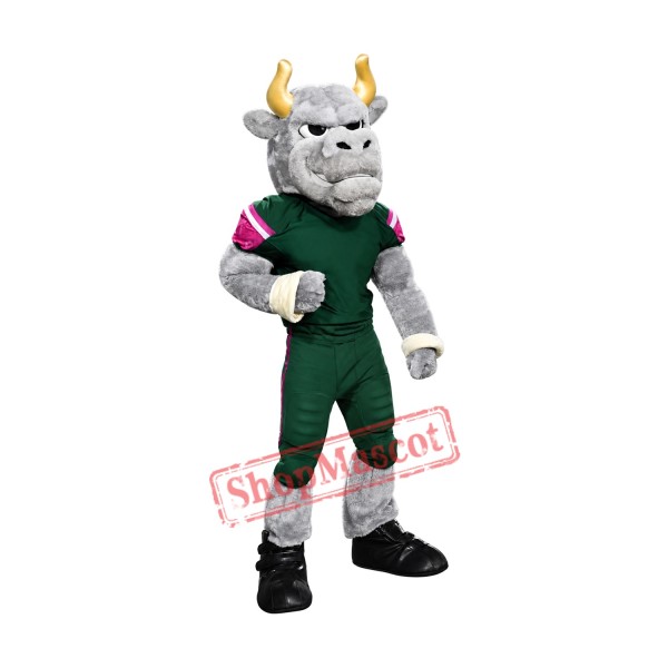 Superb Sport Bull Mascot Costume