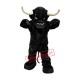 Superb Black Bull Mascot Costume