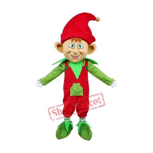 Superb Lightweight Christmas Elf Mascot Costume