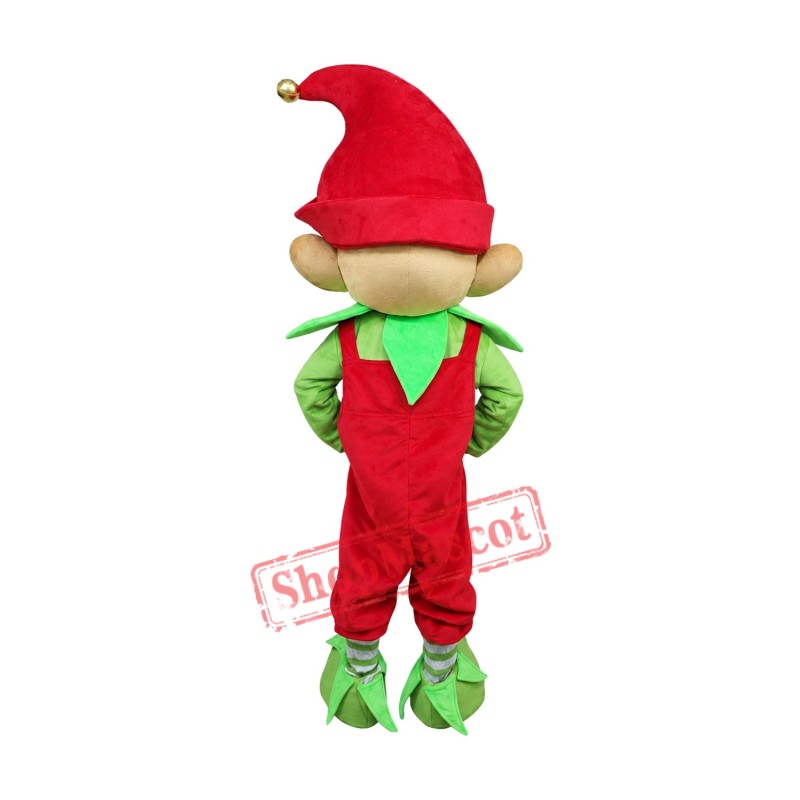 Superb Lightweight Christmas Elf Mascot Costume Superb Lightweight Christmas Elf Mascot Costume