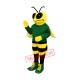 Handsome Bee Mascot Costume Handsome Bee Mascot Costume