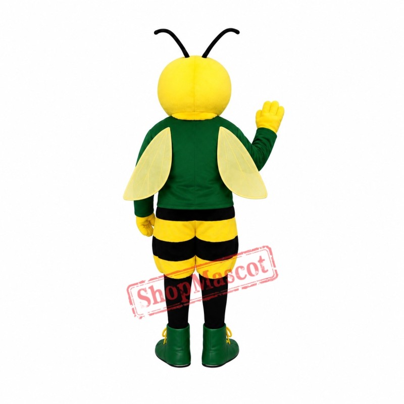 Handsome Bee Mascot Costume Handsome Bee Mascot Costume