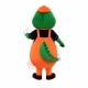 Little Green Dinosaur Mascot Costume Little Green Dinosaur Mascot Costume