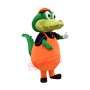 Little Green Dinosaur Mascot Costume
