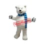 Superb Lightweight Polar Bear Mascot Costume