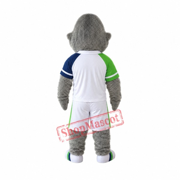 Sport Grey Gorilla Mascot Costume Sport Grey Gorilla Mascot Costume